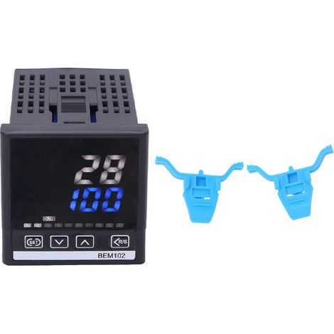 BERM BEM102 K1220 Thermostat numérique à affichage LED, régulateur de température 180-240VAC (1/5)