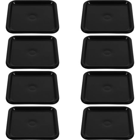 Healeved Lot de 8 patins protection pour meubles, fabriqués en matériau durable, carrés et