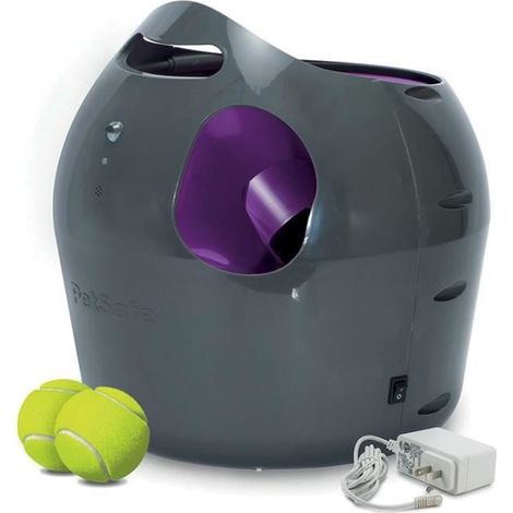 Lanceur de balle automatique pour chien – Distance de lancement jusqu'à 9 mètres – Inclus 2 balles de tennis standard – Plastique résistant – Petsafe (1/5)
