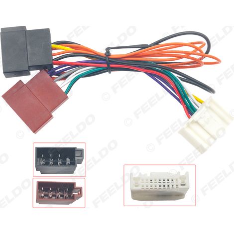Compatible avec les câbles de modification audio/vidéo, les câbles d'alimentation, les câbles ISO de voiture et les câbles arrière de lecteur CD Nissan/Subaru/Opel Movano.