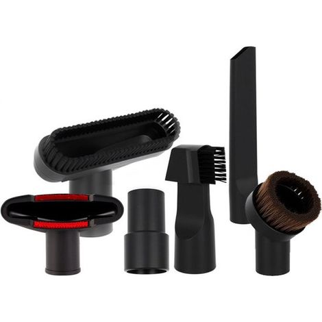 Set de 6 accessoires d’aspirateur – Universel – Brosse, suceur plat – Miele/Philips/Bosch (1/5)