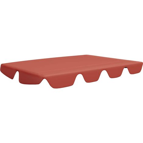 vidaXL Baldacchino per Dondolo Giardino Terracotta 150/130x105/70