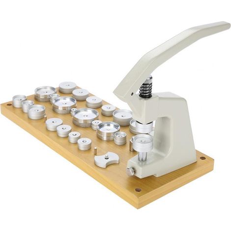 Professional watch repair tool 5500-A wide cover press, back cover press, aluminum foil press, wooden base. (1/5)