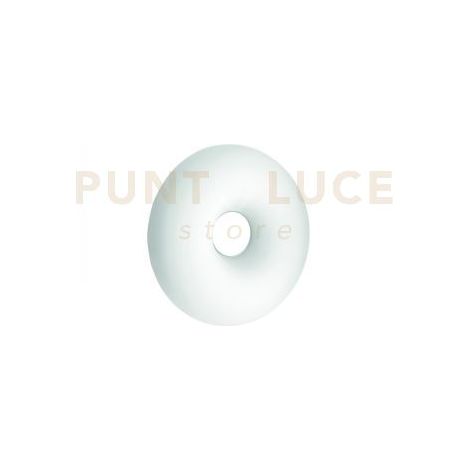 PLAFONIERA DODI D.33CM 2 LUCI ATTACCO E27 COLORE BIANCO CON DECORAZIONE BIANCO-TORTORA-NERO