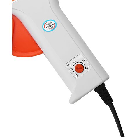 Pistolet à colle thermique professionnel 110W réglable, outil de réparation et bricolage, température constante, prise EU 110‑240V (1/5)