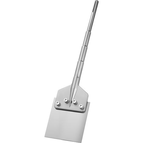 VEVOR Cincel Plano Ancho SDS Max, 630 x 150 mm, Cincel para Martillo de Demolición, Aleación de Acero, Raspador de Pisos Afilado para Eliminación de Azulejos Mortero Adhesivos Superficies de Paredes (1/5)