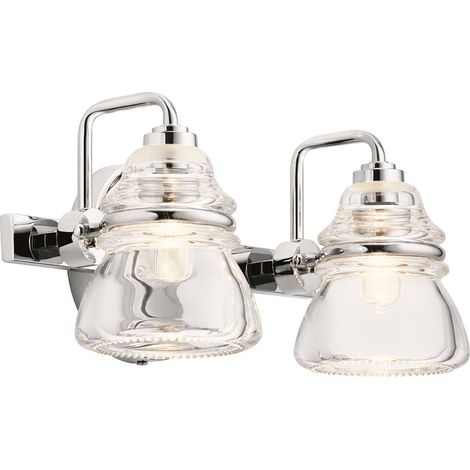 Elstead Kichler Talland Applique Salle de Bain Chrome Poli, IP44 (1/5)