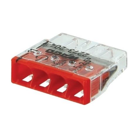 Base para cajas de derivación, 4 conductores, 20