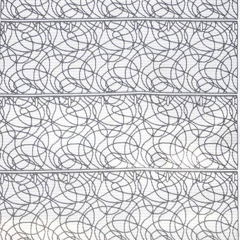 Modulable maille géométrique Blanc 75x90 cm