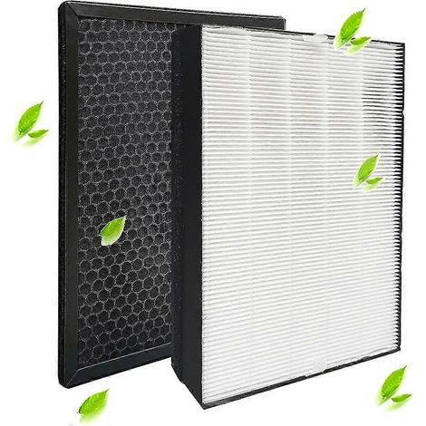 Ersatz-HEPA-Filter für Philips Luftreiniger FY2420/40 und FY2422/40, Serien 2000 und 2000i, ersetzt die Filter AC2889 und AC2887.