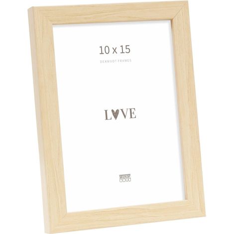 Cadre Bois Couleur Bois Clair Photo 10x15cm S243H1 (1/5)