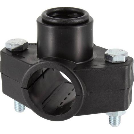 PL RACCORDO POLIPROP PRESA A STAFFA D 20MMX1/2F