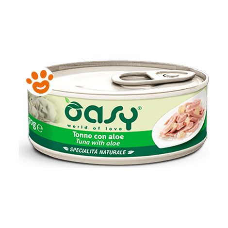Oasy Gatto Specialità Naturale al Tonno 150gr con Aloe