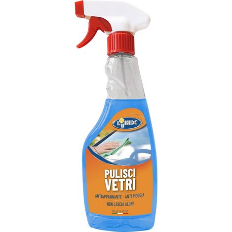 PULISCI VETRI SPRAY    ml 500- 12 pezzi  - LUBEX