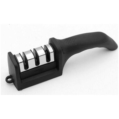 Manual Knife Sharpener and Blade Sharpener, 3 Levels for Polishing, Sharpening and Repairing Kitchen Knives Accessories (1/5)