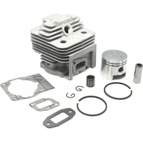 Basetbl – Cylindre et piston 44mm 52cc pour tronçonneuse – Compatible 1E44F-5, 44F-5, BG520, CG520 – Performance accrue pour coupe précise (1/5)