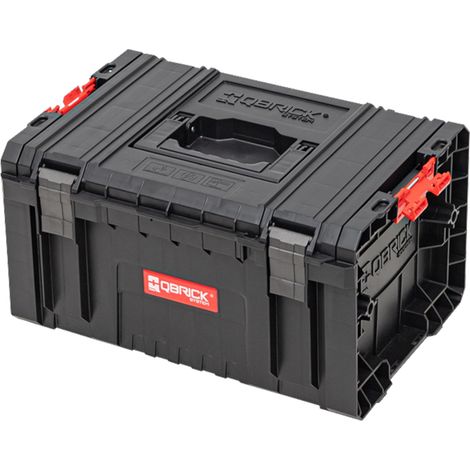 Qbrick System PRO Werkzeugkasten 2.0, modularer Werkzeugkasten aus Kunststoff, 19 l