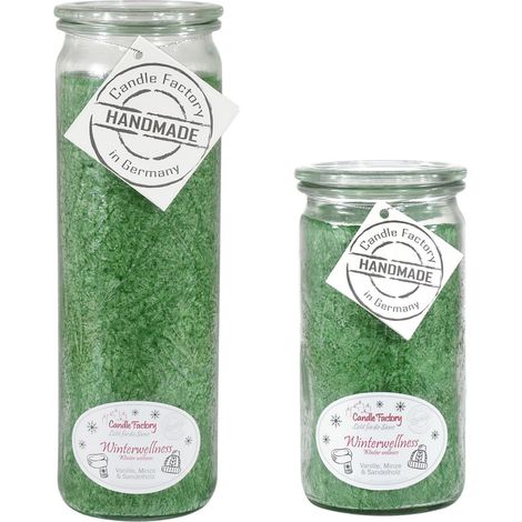 Candle Factory Kerzen-Set Winterwellness Big + Mini Jumbo Duftkerze Dekokerze (1/5)