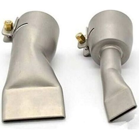 Buse de soudage plate de 20 mm + buse de soudage de 40 mm pour pistolets de soudage plastique de la plupart des marques.