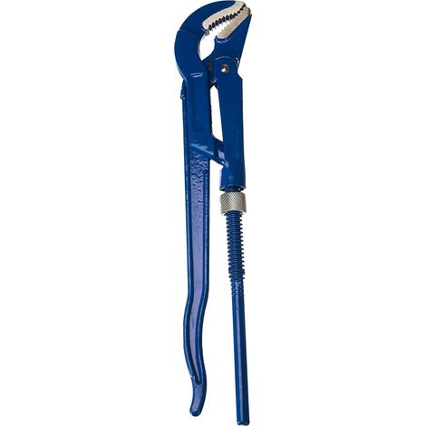 Clé serre-tube en chrome-vanadium acier, Bleu (1/5)
