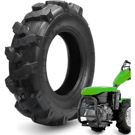 1 Pneumatico 4.00-10 TM Copertone ultra rinforzati 8PR Gomma ruote per uso Agricolo Tosaerba Falciatrice Motozappa Motocoltivatore