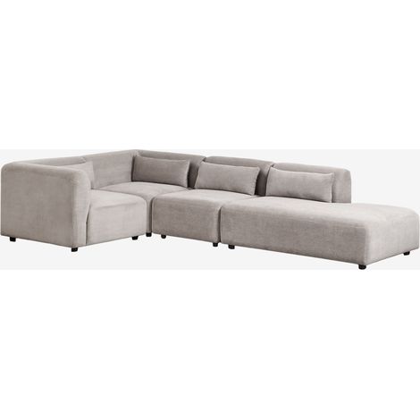Divano modulare angolare a 4 pezzi con chaise longue destra Fogler SKLUM (1/5)