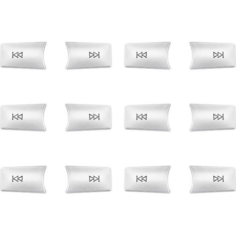Adesivi/coperture decorative per 12 manopole del volume dei sistemi multimediali per auto, adatte per modelli W204 CLS GLK ML350 C180 E260 con certificazione CE. (1/4)