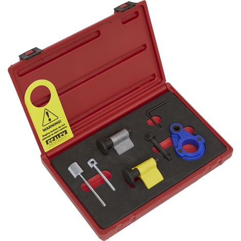 Sealey Diesel Engine Timing Tool Kit 1.2D/1.4D/1.6D/2.0D - for VAG, Ford & Mitsubishi - Belt Drive VSE2092