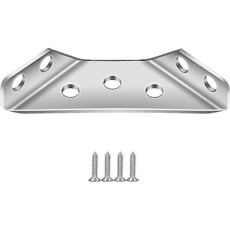 Connecteur d'angle pour meubles, cadre d'angle en acier, support d'angle d'étagère, support de chaise, support d'armoire, cadre d'angle universel (1/5)