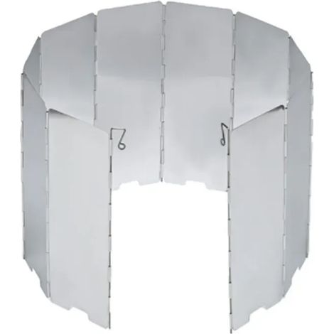 Réchauds de camping pliables ultralégers avec pare-vent pour 10 plaques, déflecteurs de vent, réchauds à gaz portables. (1/5)