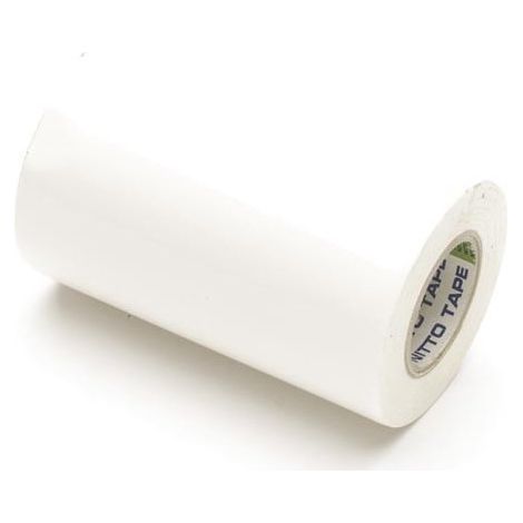 Nitto - Cinta adhesiva aislante - Blanca - 100 mm x 10 m (1 pieza)