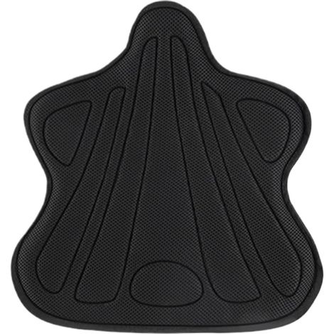 Coussin de siège de moto refroidissant et absorbant les chocs (39x36 cm) – Coussin ergonomique noir pour motocyclistes, adapté aux motos lourdes (1/5)