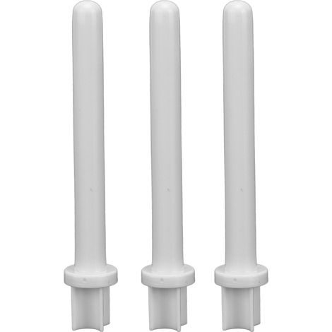 Bobines de machine à coudre blanches en plastique (lot de 3), accessoires auxiliaires de couture pour les amateurs de travaux manuels (1/5)