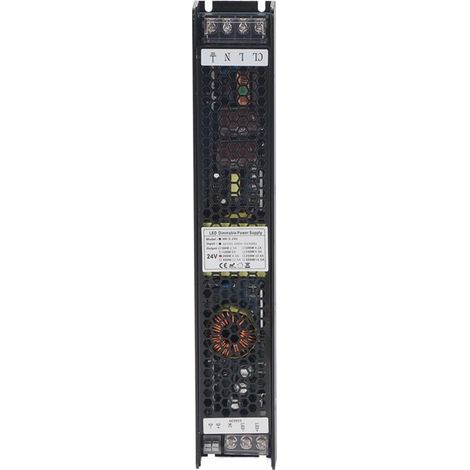Driver LED gradable 200W 24V/8,3A – Boîtier alu – SCR, 0-10V, PWM, DALI – Éclairage professionnel modulable (1/5)