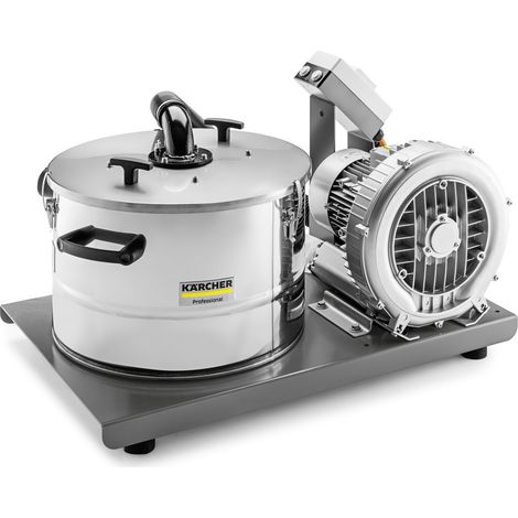 KARCHER Aspirateur Industriel IVR-B 30 15 99894160 Triphase, Moteur de 1.5 kW, Cuve de 30 L en Inox, Classe Poussiere M, Poids 52 kg, Garantie 2 ans