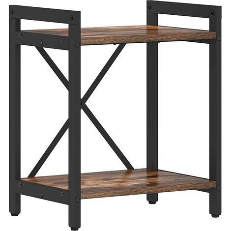 Maison Exclusive - Bücherregal Geräucherte Eiche 40 x 30 x 50 cm