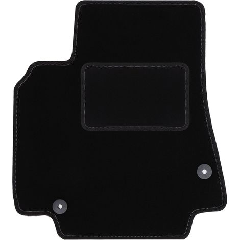 Fahrermatte schwarz für: Citroen Berlingo II Kombivan, Multispace, 5-Sitzer (2008-2018) (1/5)