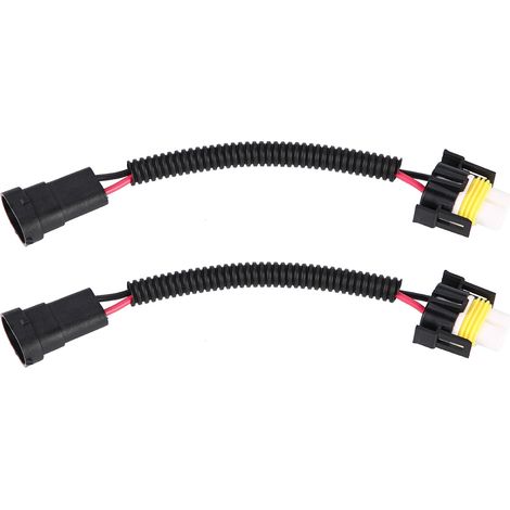 1 paire adaptateur câblage conversion douille faisceau pour H11 H8 phare feu de brouillard (1/5)