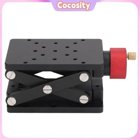 Cocosity Plate-forme élévatrice Cric à ciseaux de laboratoire, 120 x 80mm /4.7x2.8inch Plate-forme de support de outillage outils (1/5)