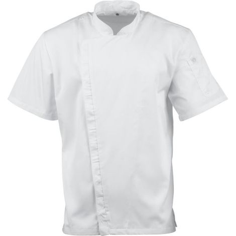 Veste de cuisinier à manches courtes Chef Works Cannes M