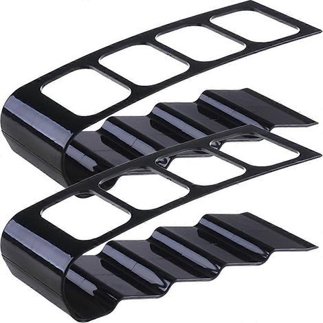 Set mit 2 Fernbedienungshaltern (für Fernseher, Klimaanlage usw.) zur Verwendung auf dem Tisch. – 19 x 7,3 x 6 cm (1/4)