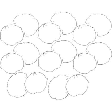 Lot de 16 clips fixation pour spots encastrés et projecteurs, en (1/5)