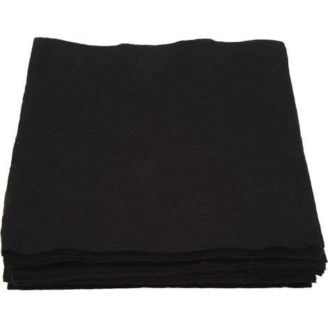 50 chiffons vitres épais 30x30cm nettoyage miroir bateau camping-car noir lingettes microfibre vitres (1/5)