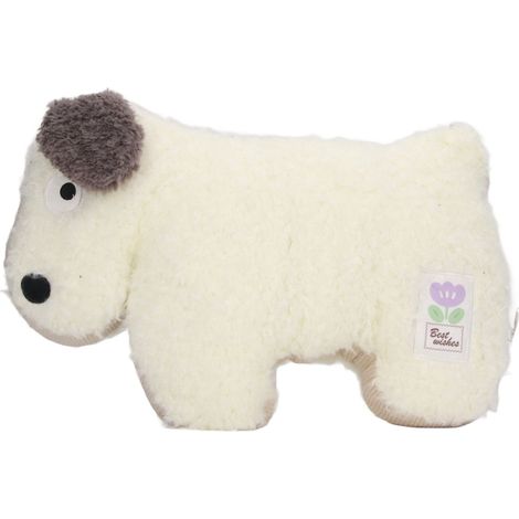 Jouet chien en peluche décoratif minimaliste, cartoon mignon et doux pour chambre à coucher (1/5)