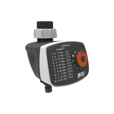 Programmatore elettronico GF10 Art. 6018 a batteria attacco al rubinetto da 3/4" per irrigazione giardino