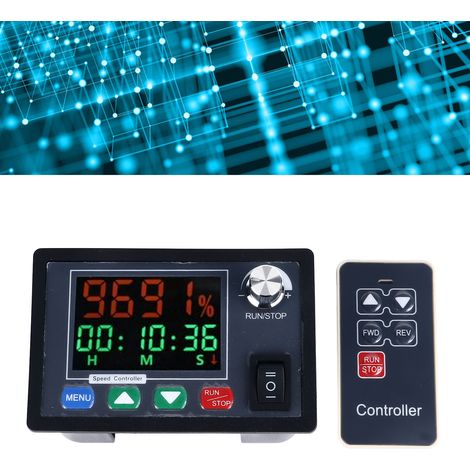 MS095 Intelligente Funkfernbedienung mit Farbdisplay, Zwei-Gang-Timer, manuellem/automatischem Vorwärtsgang, Stopp, Rückwärtsgang, 10V-55-Motor (1/5)