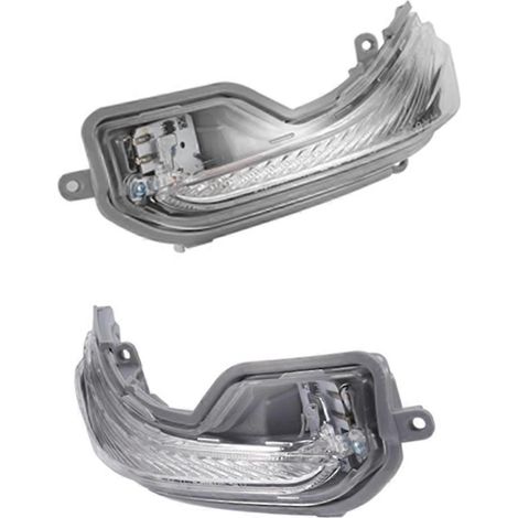 Intermitentes laterales izquierdo y derecho para espejos retrovisores de puertas Infiniti QX30 Q50 Q60 Q70 2014-2019 26165-4GA0A 26160-4GA0A()