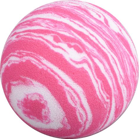 MINKUROW 12 Piezas 2 Colores Gato Arco Iris Pelotas De Juguete Suave Espuma Eva Gato Juguete Interactivo, Cachorro Gatito Juguete Pelotas Actividad Caza Juego Silencioso Pelota De Esponja (Rosa) (1/5)