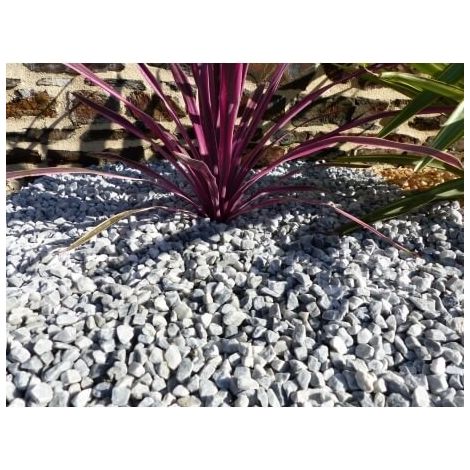 Gravier Gris Clair 6-12 Pack de 25 M² - 50 sacs - 1000 kg