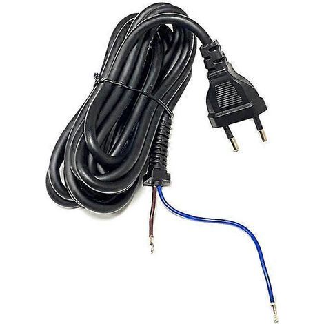 Cordon d'alimentation de remplacement pour tondeuse à cheveux 8147 8466 8467 (prise UE) - Voir image (1/5)